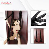 Door Hanging Sex Swing for Couples BDSM Set at Itspleazure